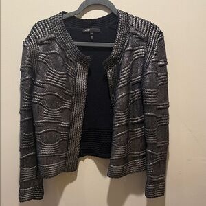 Maje Metallic Sweater